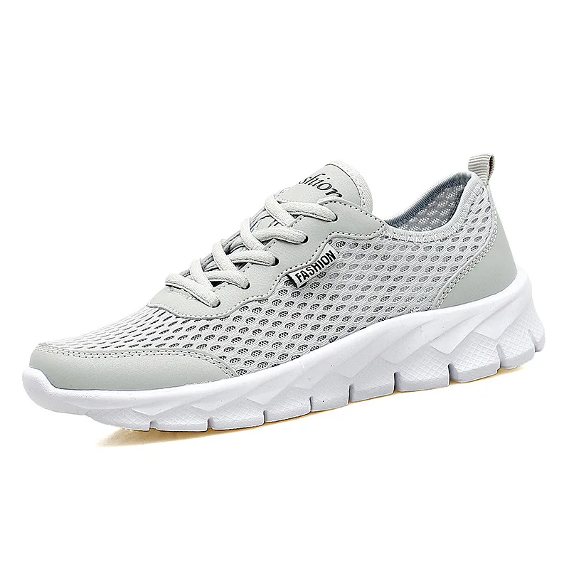 

Summer Men's Sneakers Breathable Light Unisex Running Shoes Lace-Up Jogging Shoes Man Sneaker Gym Workout Shoes Male Casual