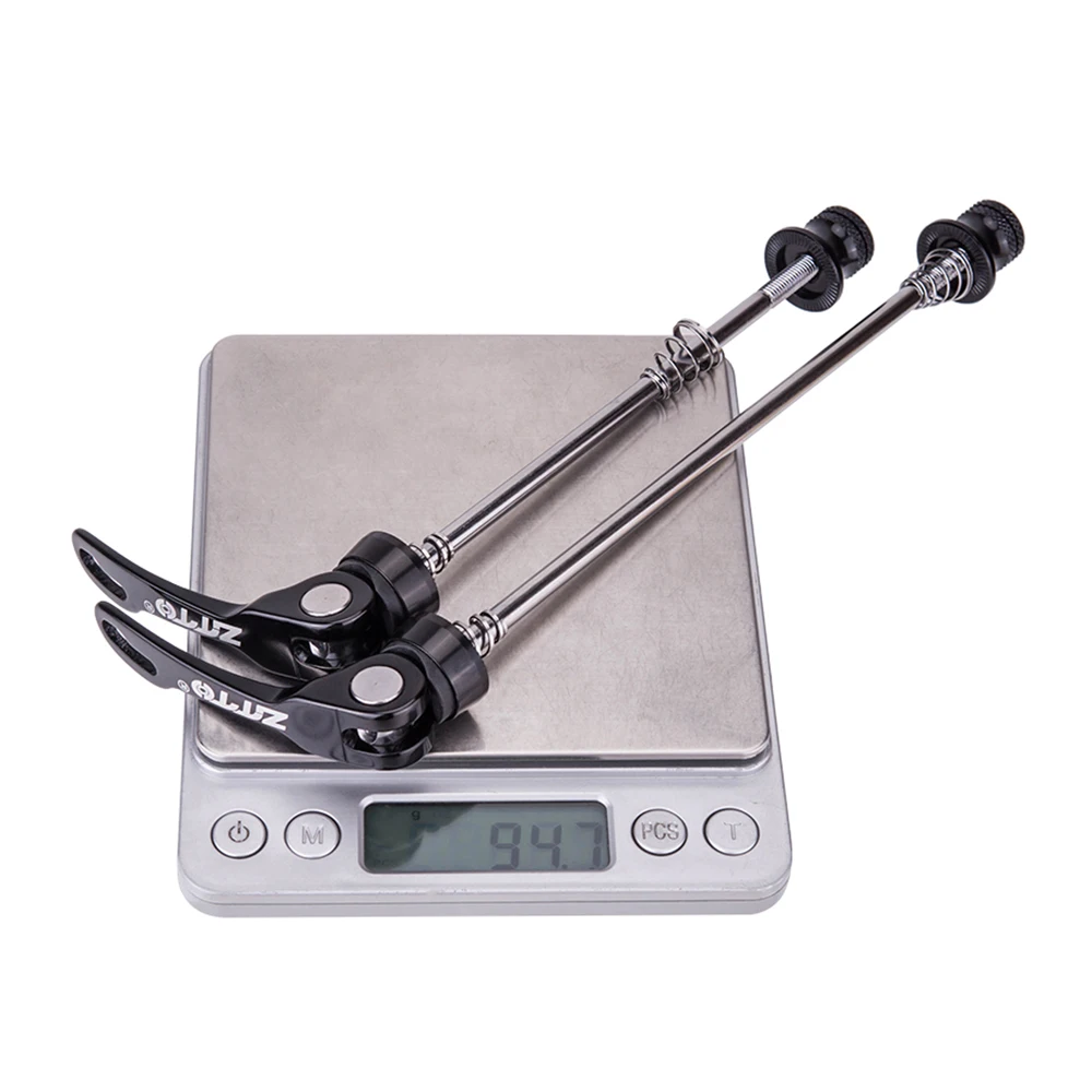 

SKOVAT 1 Pair Bicycle Skewers Ultralight Mountain Bike Quick Release MTB Skewers QR Front 100mm Rear 135mm for Hub 9mm 5mm