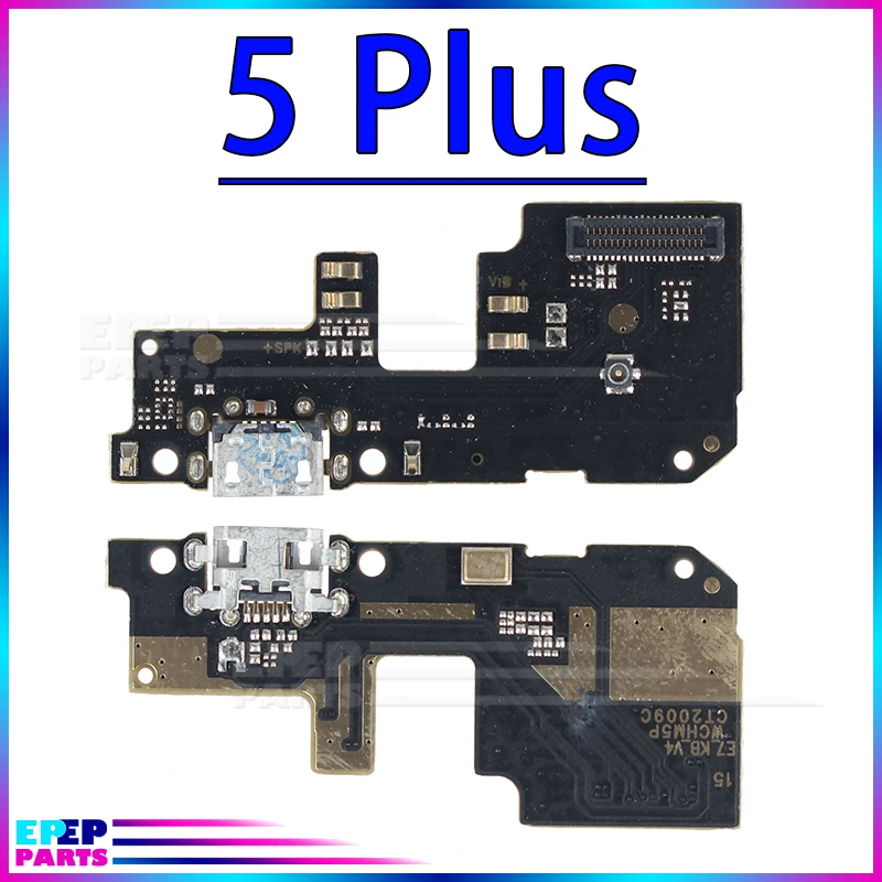1 Pce USB Charger Port Jack Dock Connector Flex Cable For Redmi Note 5 5A 5Plus 5Pro 6 6A 6Pro Charging Board Module images - 6