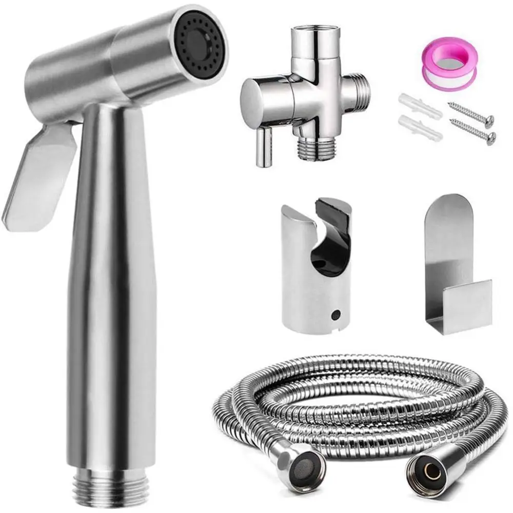 Набор ручных распылителей для унитаза биде из нержавеющей стали ручной