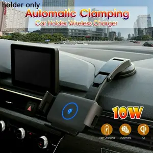 15w qi wireless charger car mount for xiaomi for samsung fold w20 wireless charging phone holder free global shipping