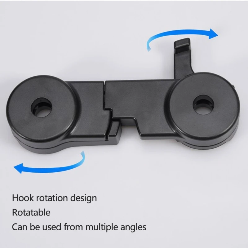 N1HF черный/кремово-белый пластиковый крючок-вешалка для сумок кошельков тканевых