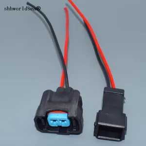 Shhworldsea 2 Pin 2,2 мм женский мужской автоматический инжектор топлива OBD2 водонепроницаемый провод разъем автомобильная электрическая вилка 6189-0533 для Honda