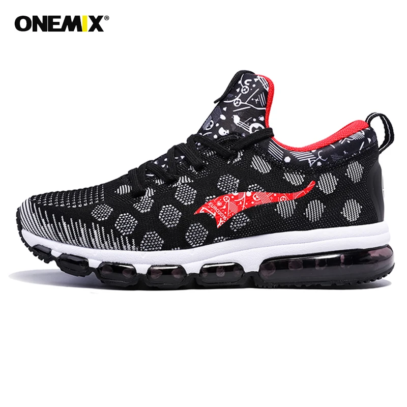 Onemix мужские кроссовки для бега удобные с воздушной подошвой улицы легкой