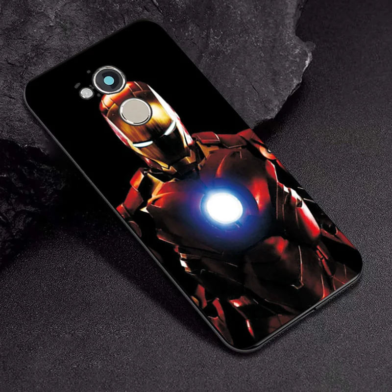 TPUBLK634 Чехол Marvel Heroes для huawei Honor 6A 5,", Мягкая Черная задняя крышка из ТПУ для huawei Honor 6A 6X 6C 6C Pro, чехол для телефона s Funda - Цвет: TPUBLK634
