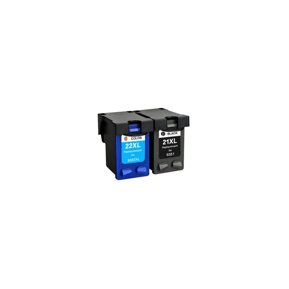 2x compatible for hp21 21xl Ink Cartridges 21 22 Deskjet 3915 3920 D1530 D1320 D1311 D1455 F2100 F2280 F4180 | Компьютеры и офис