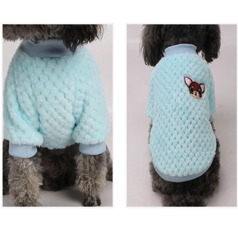 Милая теплая одежда для собак пальто куртка хлопковая французского бульдога