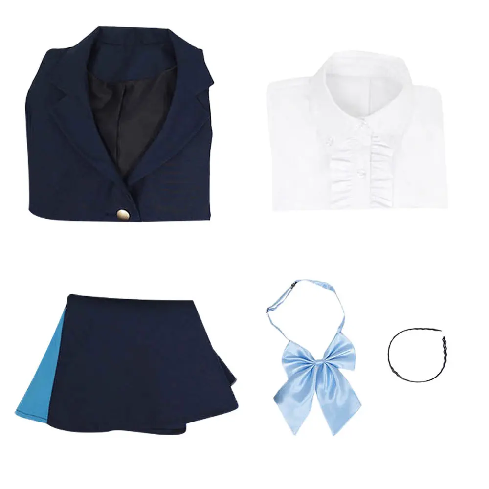 Аниме! Kiznaiver Sonozaki Noriko школьная форма карнавальный костюм милый полный ежедневный