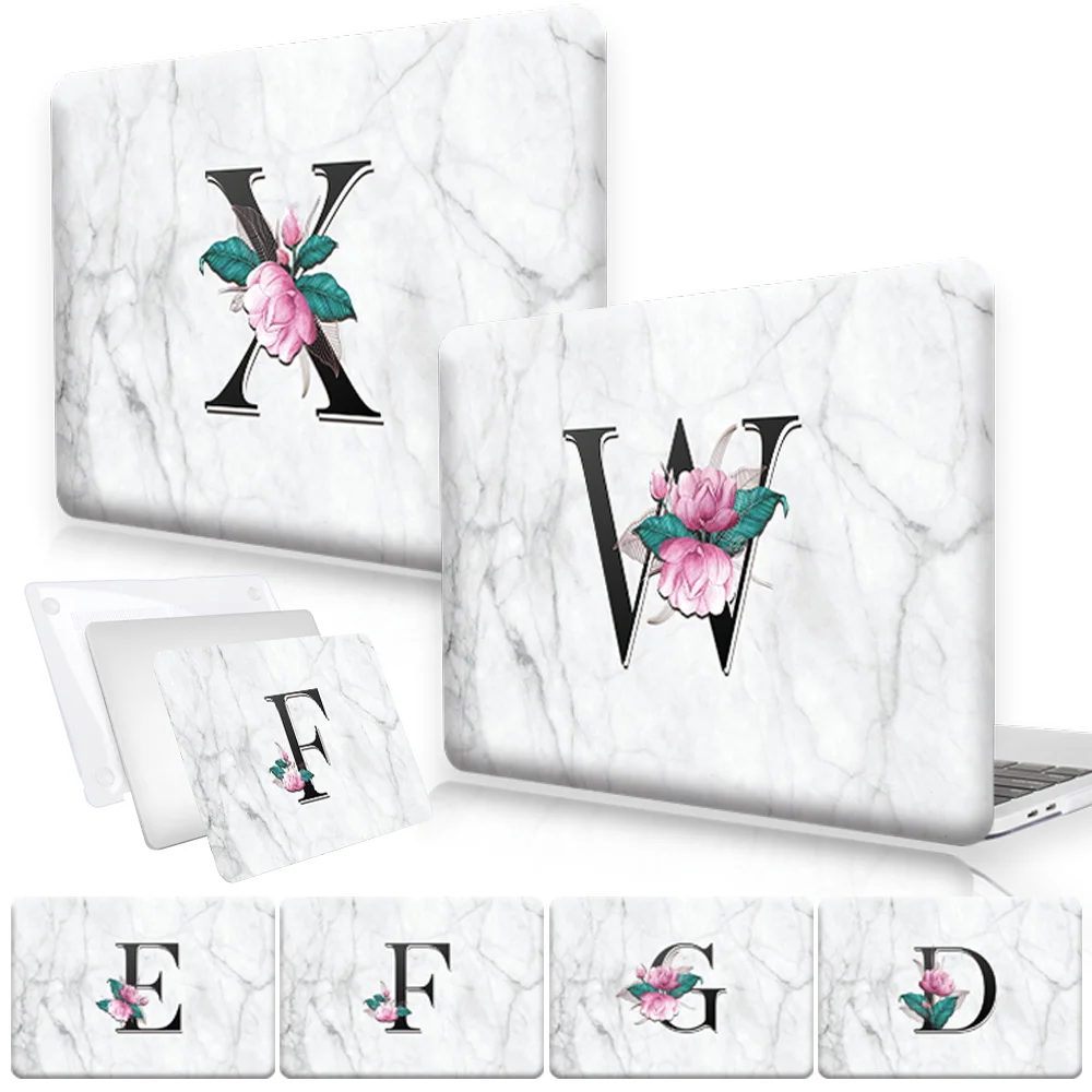 

For Apple Macbook Pro 13" A2338 M1 2020 A2251 A2289/Pro 15 Inch A1398 /Pro 16" A2141 Hard Shell Laptop Case Initials Name