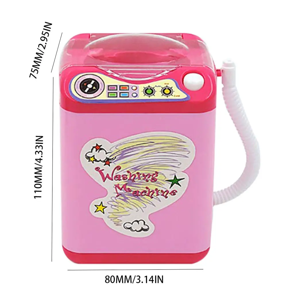 

Children'S Mini Washing Machine Puff Washing Machine Simulation Small Appliances Kitchen Toys Play House Toys