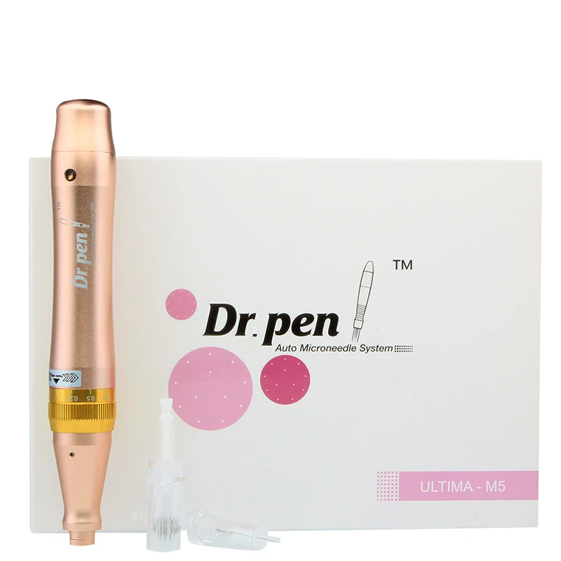 Dr. pen Ultima M5 Проводная микро-машинка для удаления игл Дерма ручка Профессиональный набор Электрический Dr ручка игла для татуировки мезотерапия микроиглы
