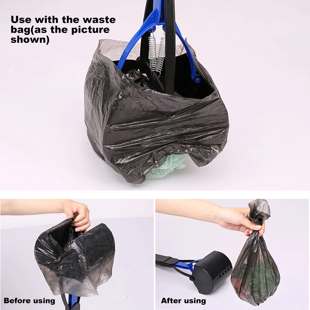 

Pet Dog Pooper Scooper Long Handle Jaw Poop Scoop Clean Pick Up Dogs Cats Waste Dog Puppy Cat Waste Picker Cleaning Tools