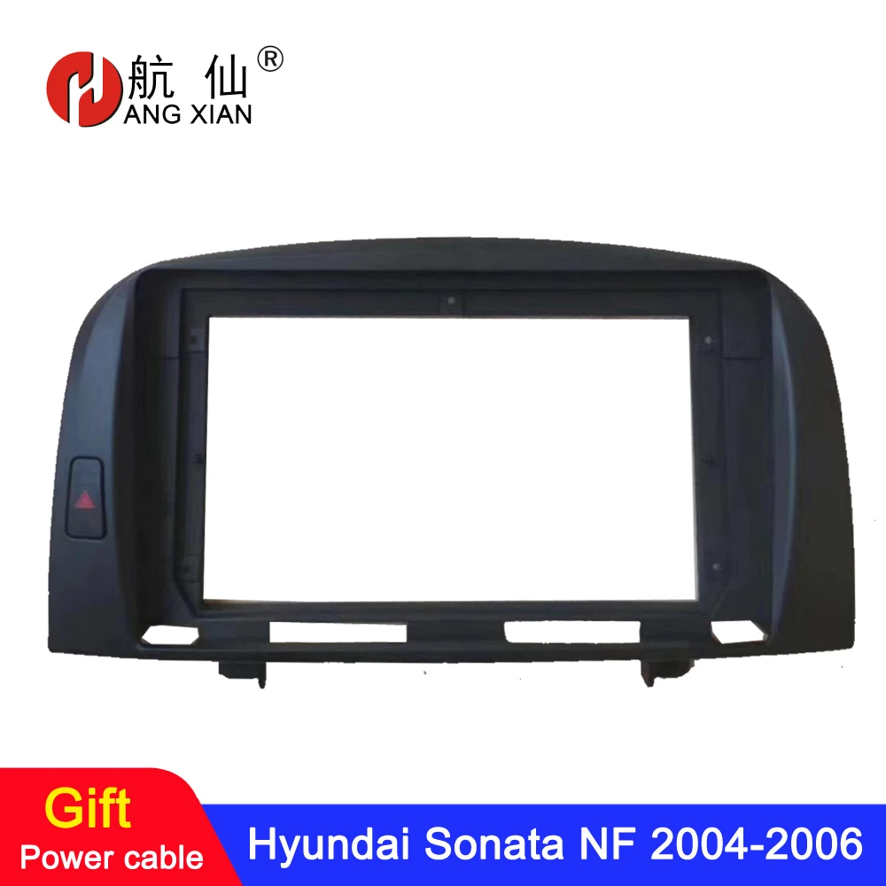 Автомагнитола HANGXIAN 2 Din рамка для Hyundai Sonata NF 2004 2006 автомобильная панель DVD