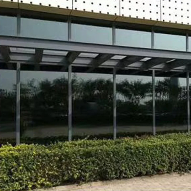 1 шт. 40 см * 2 м термоизоляционная пленка черная ПЭТ односторонняя зеркальная