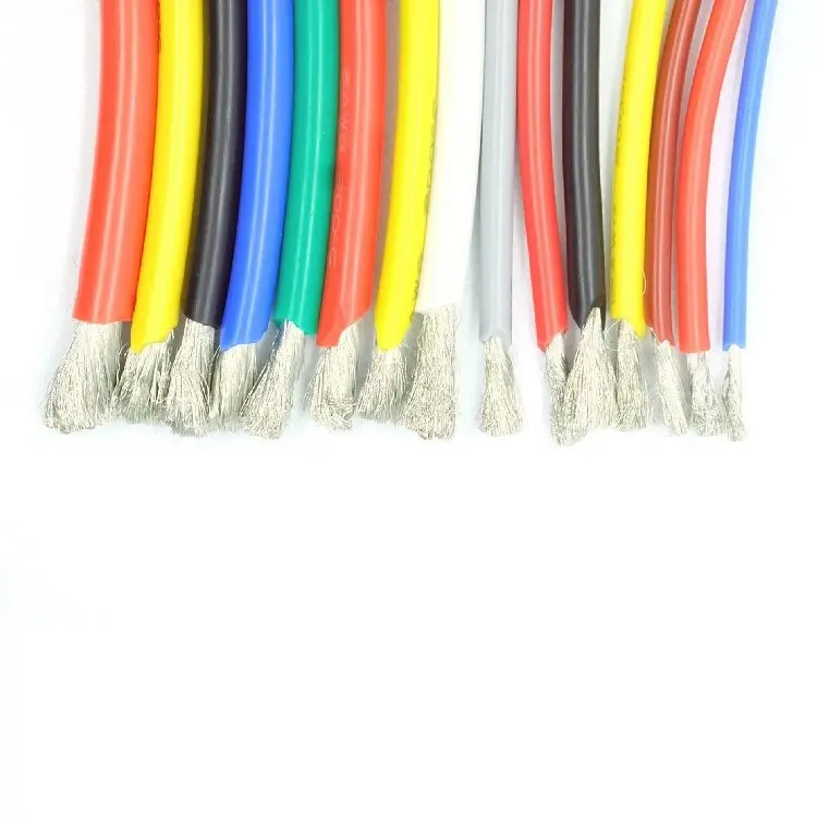 1 м 1AWG медный кабель из силиконовой резины электронный светодиодный светильник