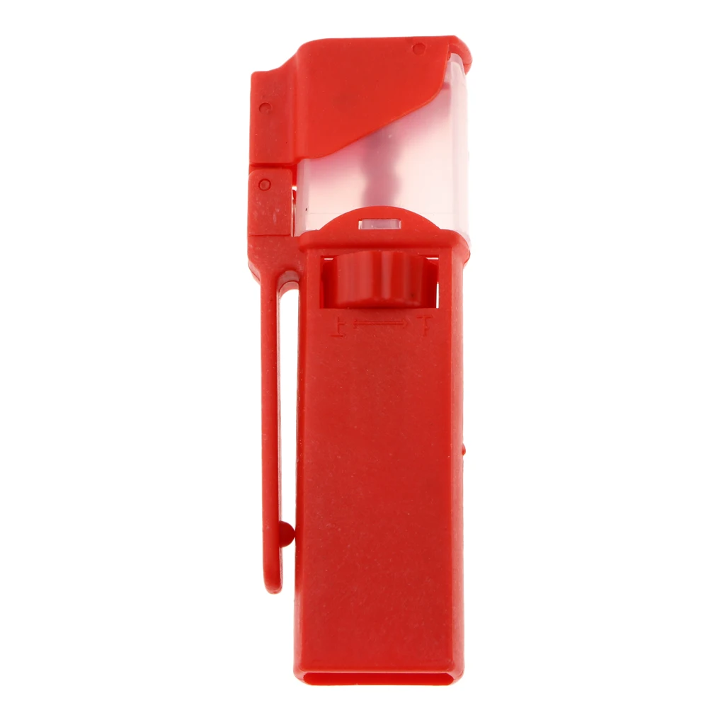 5 шт. зажимы для приманки кровяного червя инструмент наживки с прозрачной