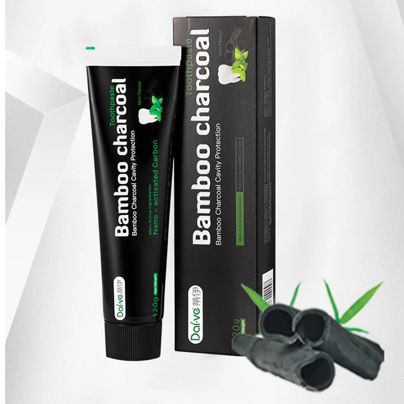 

Tooth Care Bamboo Natural Activated Charcoal Teeth Whitening Toothpaste Oral Hygiene Dental Dropshipping