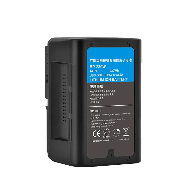 Аккумулятор для видеокамеры Sony BP 230W 285W 300W 90W BL BP150 150S HDCAM XDCAM BMPCC и т. д.|Цифровые