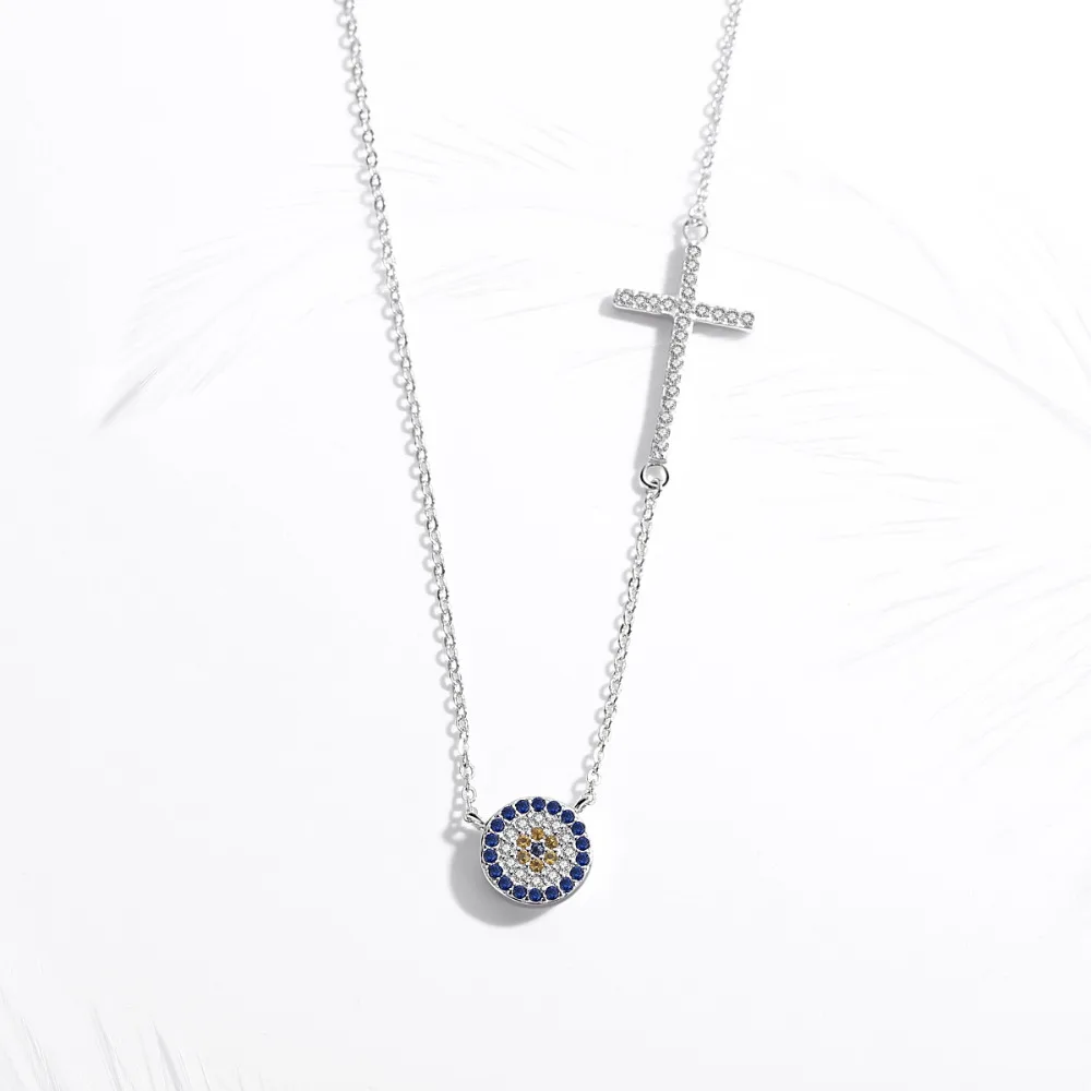 Женское Ожерелье TONGZHE ювелирные изделия из стерлингового серебра 925 пробы