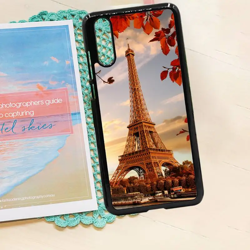 

Famous paris Eiffel para high quality Phone Case PC for iPhone 11 12 pro XS MAX 8 7 6 6S Plus X 5S SE 2020 XR