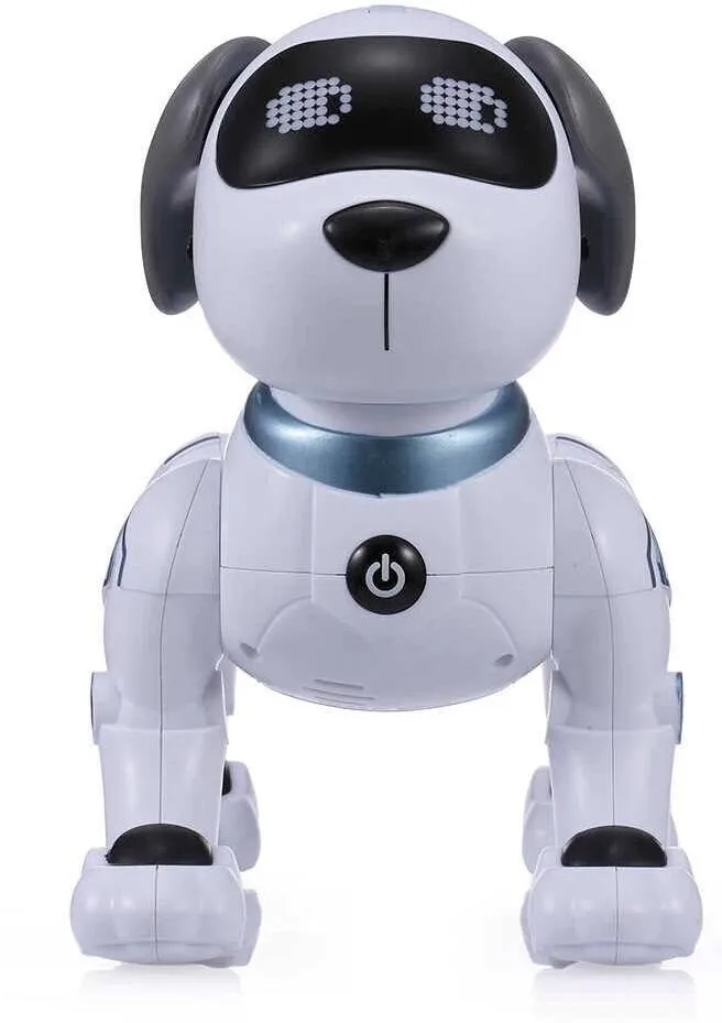 Радиоуправляемая интерактивная собака-робот Smart Robot Dog ZYA-A2875 реагирует на