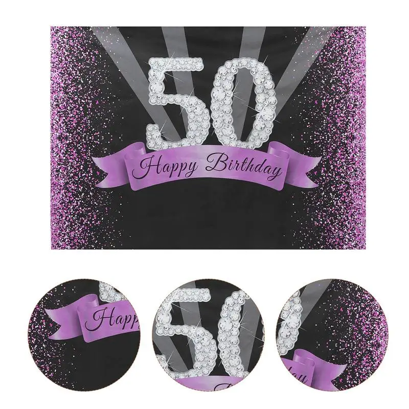 

1pc Romantic Purple Background Cloth Photo Prop Photography Backdrop Hanging Tapestry