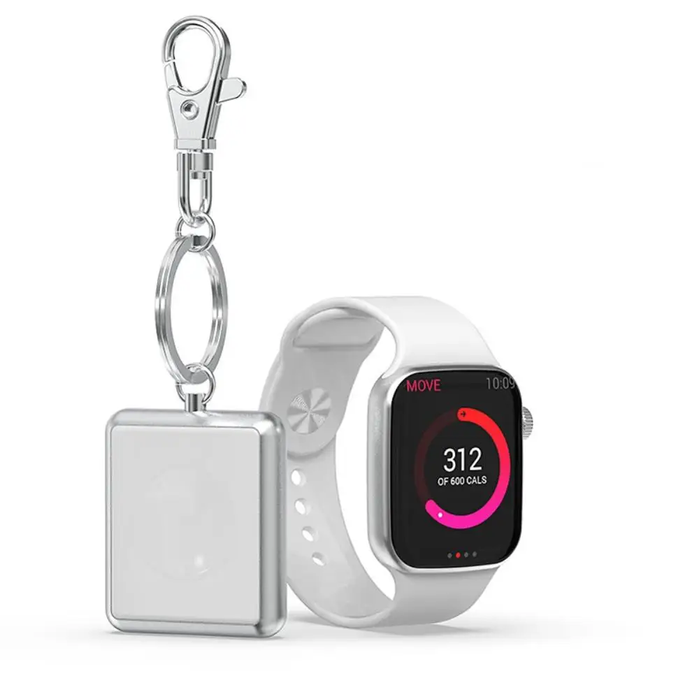 Беспроводное мини зарядное устройство с кабелем для Apple Watch 1 2 3 4 беспроводное