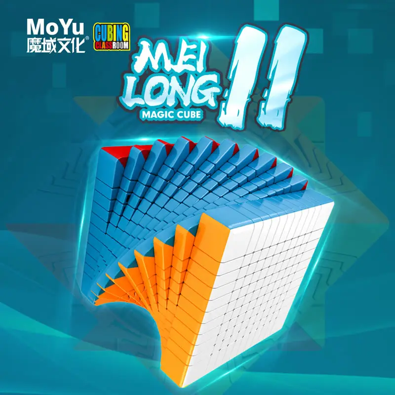 

Оригинал, высокое качество, MoYu MeiLong 11, 11x11x11, магический куб, MeiLong11, 11x11, скоростная головоломка, рождественский подарок, идеи, детские игрушки