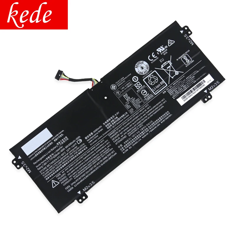 Kede аккумуляторная батареядля ноутбука lenovo Йога 720-13IKB 13IKBR 15IKB Йога 730-13IKB L16C4PB1 L16L4PB1 L16M4PB1 5B10M52739 7,68 V 48Wh