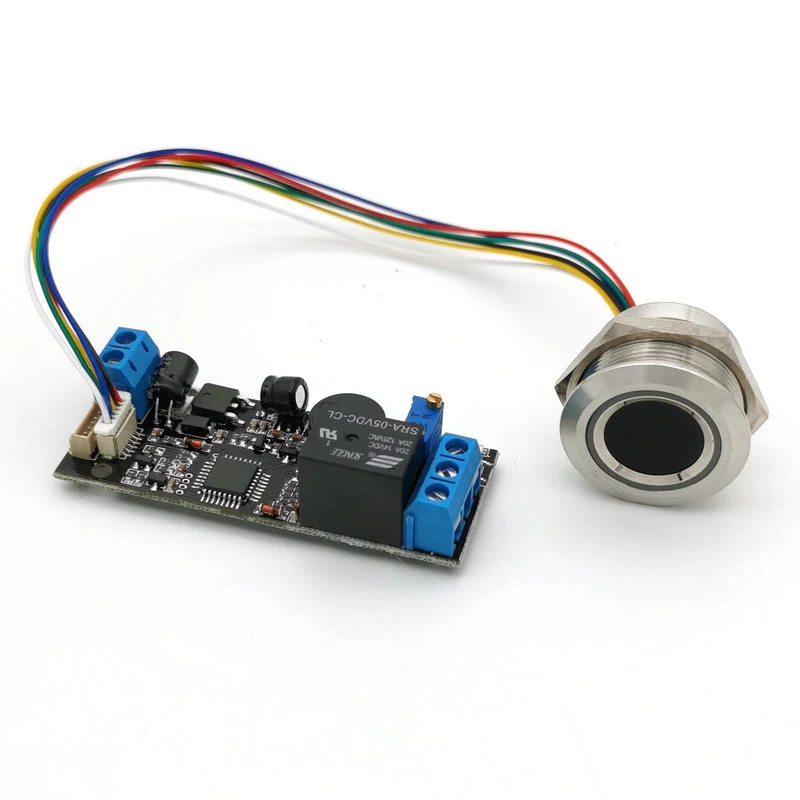

K202+R503 DC12V Low Power Consumption Fingerprint Control Board + R503 Fingerprint Module