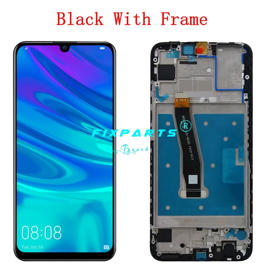 Оригинальный ЖК экран с рамкой для Huawei P Smart 2019 10 точек касания качество AAA дисплей