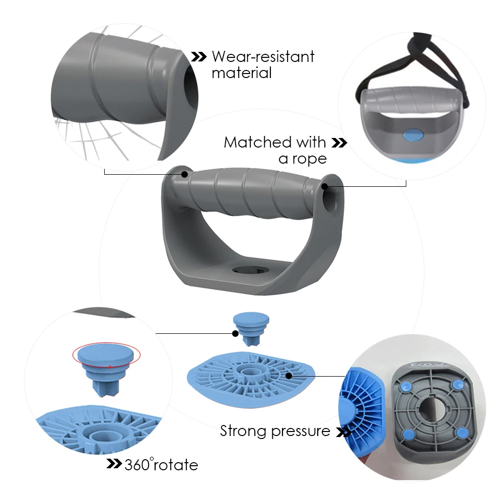 

Push Up Stand Multifunctional 360 Degree Rotatable Chest ABS Training Bracket Round Grip Bracket Abdominal Device