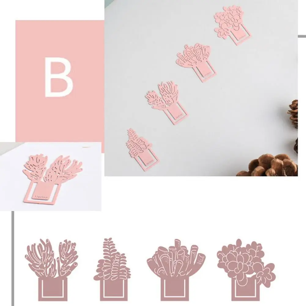 4 шт. креативные закладки Модные металлические для студентов учителей подарки на