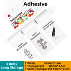 Клейкая термобумага Papel Phomemo, фотобумага для печати для мини-принтера M02M02SM02Pro