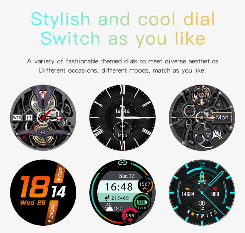 

2020 Smart Watch Bluetooth Call Smart Watch For Men Waterproof Fitness Bracelet Heart Rate Monitor For Android Apple