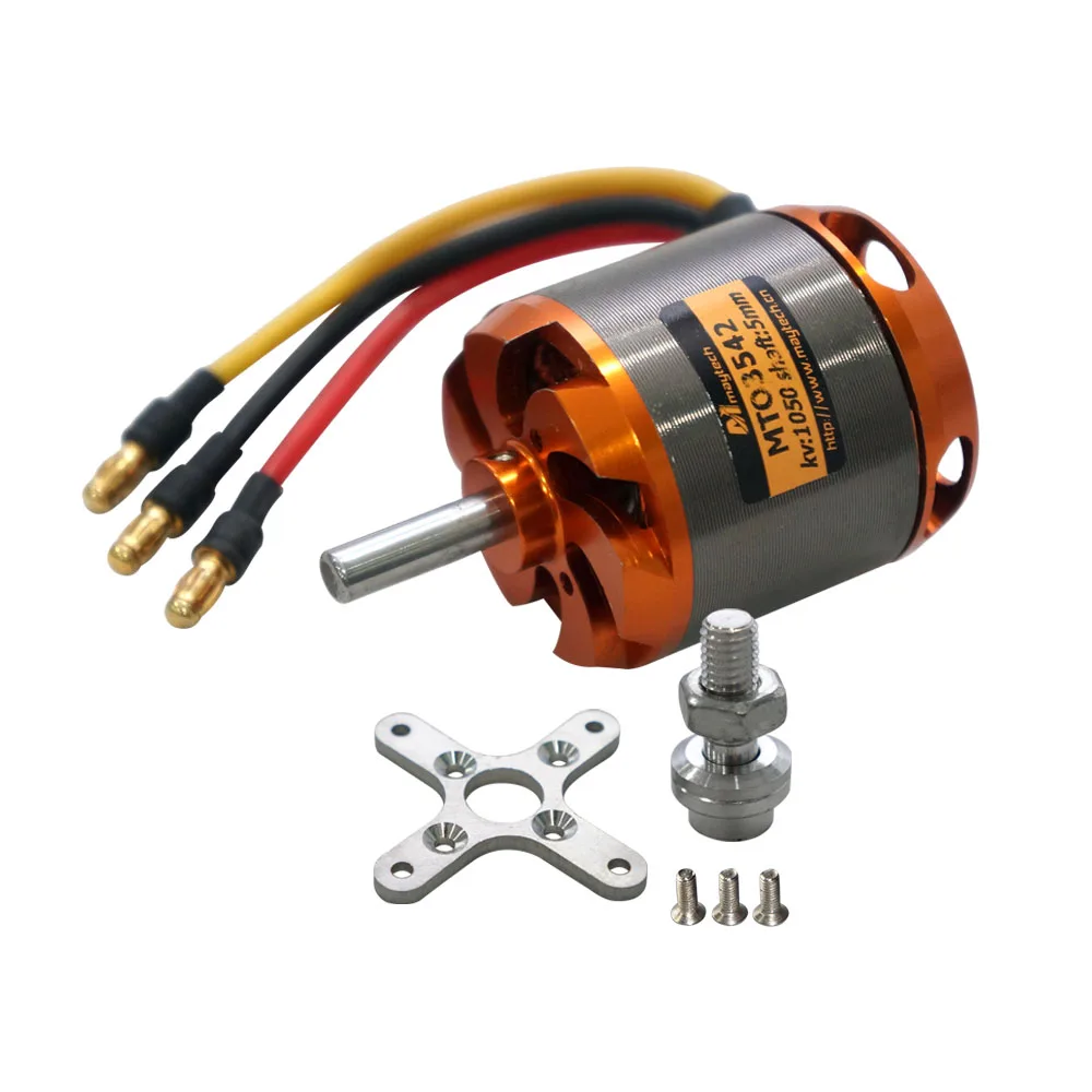 Maytech распродажа 3542 1050KV высокоскоростной бесщеточный мотор с внешним ротором для