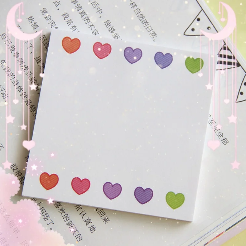 50 шт. Gummy Bear Floret блокнот для заметок, блокнот для девочек, милый блокнот, книга для сообщений, блокнот, блокнот, школьные офисные поставки, Papeleria - Цвет: 01