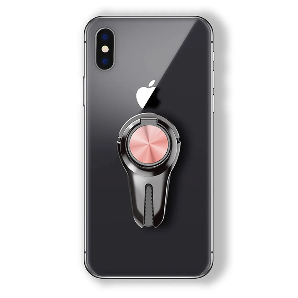 Multi-Function Universal Finger Ring Holder In car Air Vent Mount Support Mobile Cell Smart Phone Stand For iPhone XS X XIAOMI