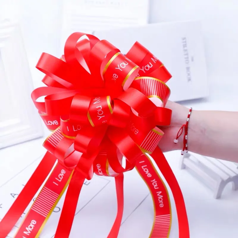 10 шт. большой розовый/красный/фиолетовый/винно-красный 60 мм напечатанный бант с