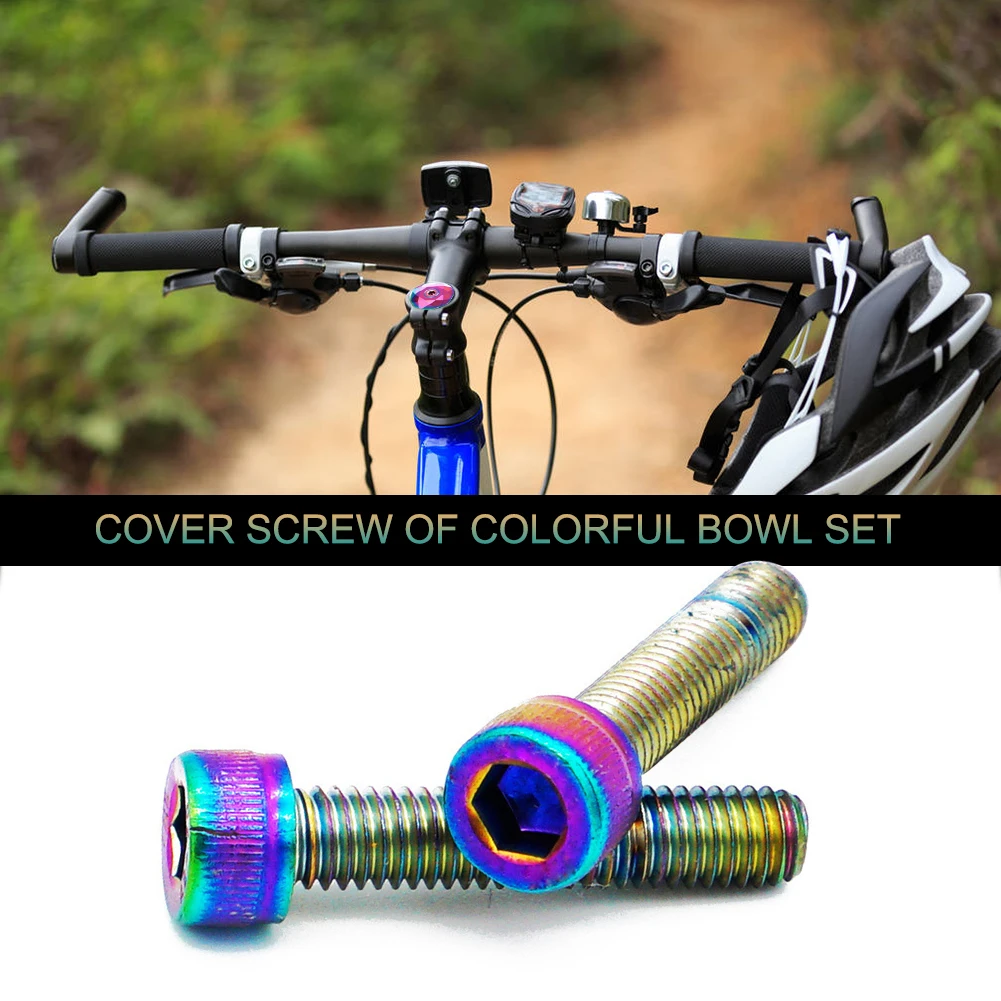 Болты для велосипедной гарнитуры гайки с верхней крышкой 2 шт. M6 X 30 мм горных