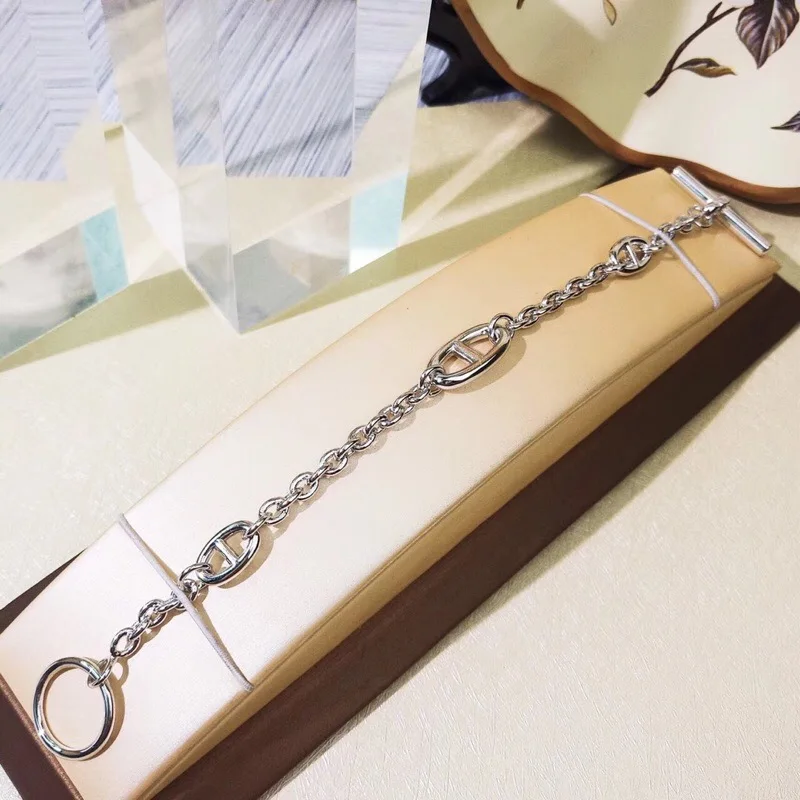 Модные дизайнерские украшения для вечеринки браслет со свиной носой цепочка с