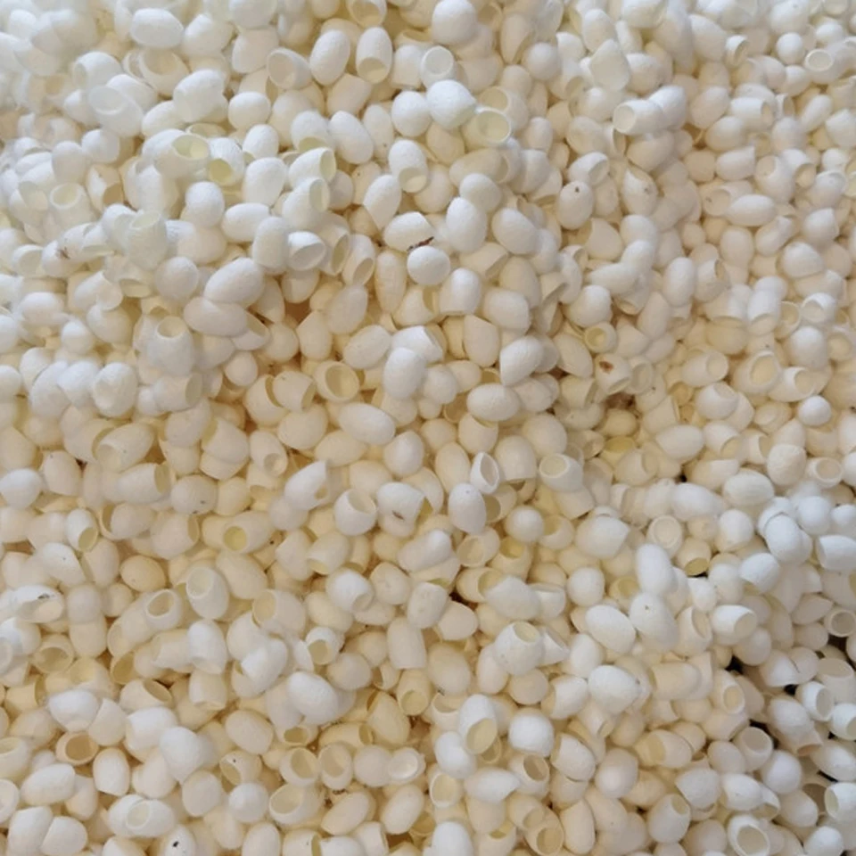 100 шт./упак. Шелковые Шарики из натурального шелка коконы пилинг очищающий