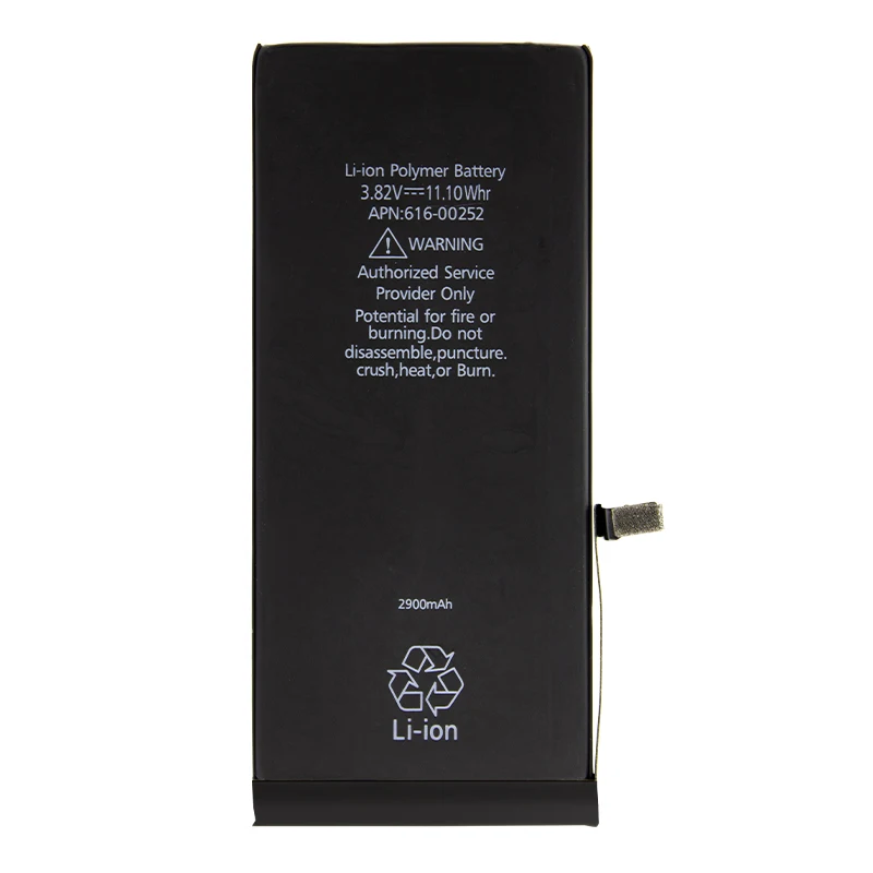 1 шт. литиевая батарея для iPhone 7 7Plus Высокая реальная емкость нулевой цикл 6 6s 6plus Plus