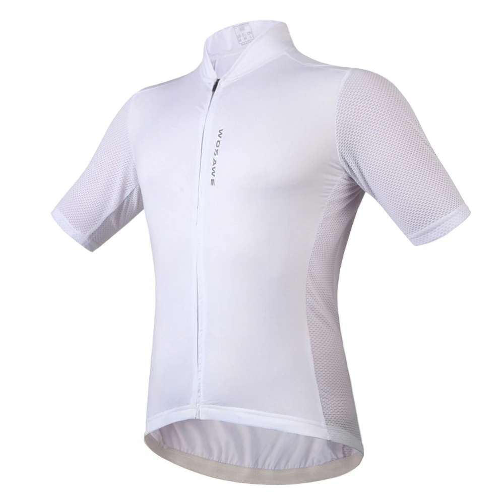 BC237-White WOSAWE велосипедная майка Mtb велосипедная одежда короткий Майо Roupa Ropa De Ciclismo Hombre Verano велосипедная майка - Цвет: BC237-White