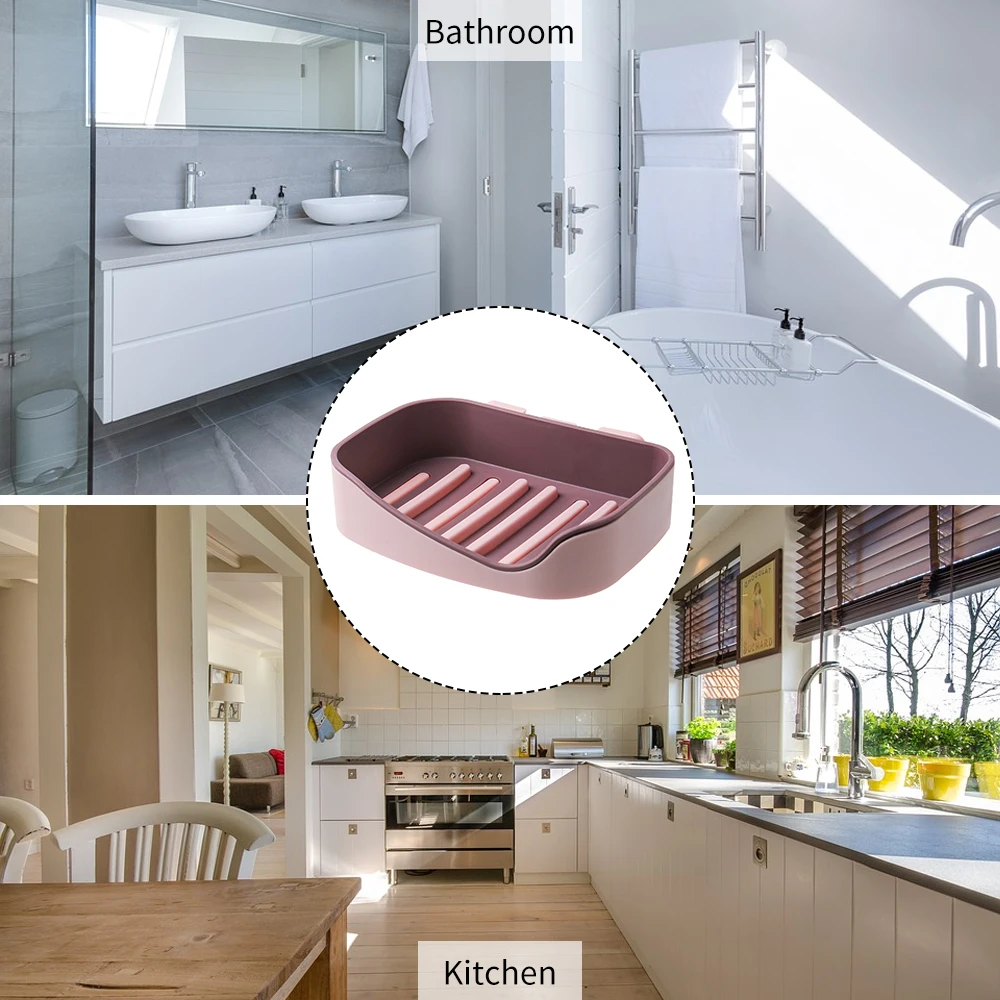 Мыльница с наклейкой для душа настенный держатель мыла ванной комнаты сушилка