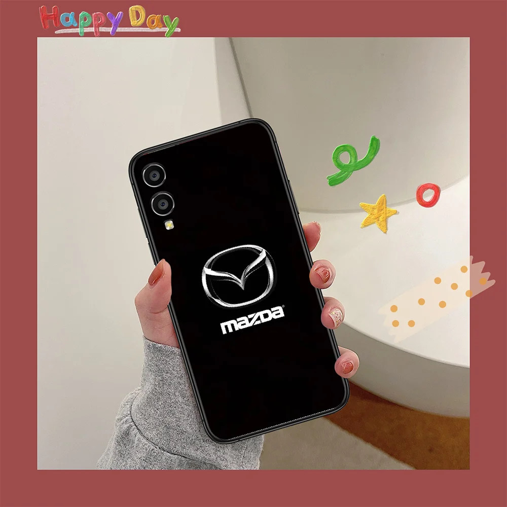 

JDM Car M-Mazdas Phone Case For HUAWEI Honor 6 7 8 A 9 X Mate 10 20 30 i Lite Pro Y7 2019 black Hoesjes Fashion Coque Tpu