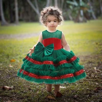 baby girl clothes christmas sequins princess dress for wedding party cake tutu kids dresses for toddler girl children clothing