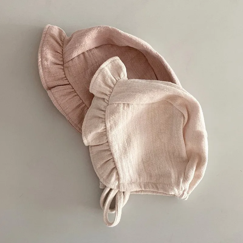 

2Pcs Baby Girl Long Sleeve Bodysuit Jumpsuit Newborn Lace Embroidery One Piece Baby Cotton Linen Romper Coveralls Infant Outfit