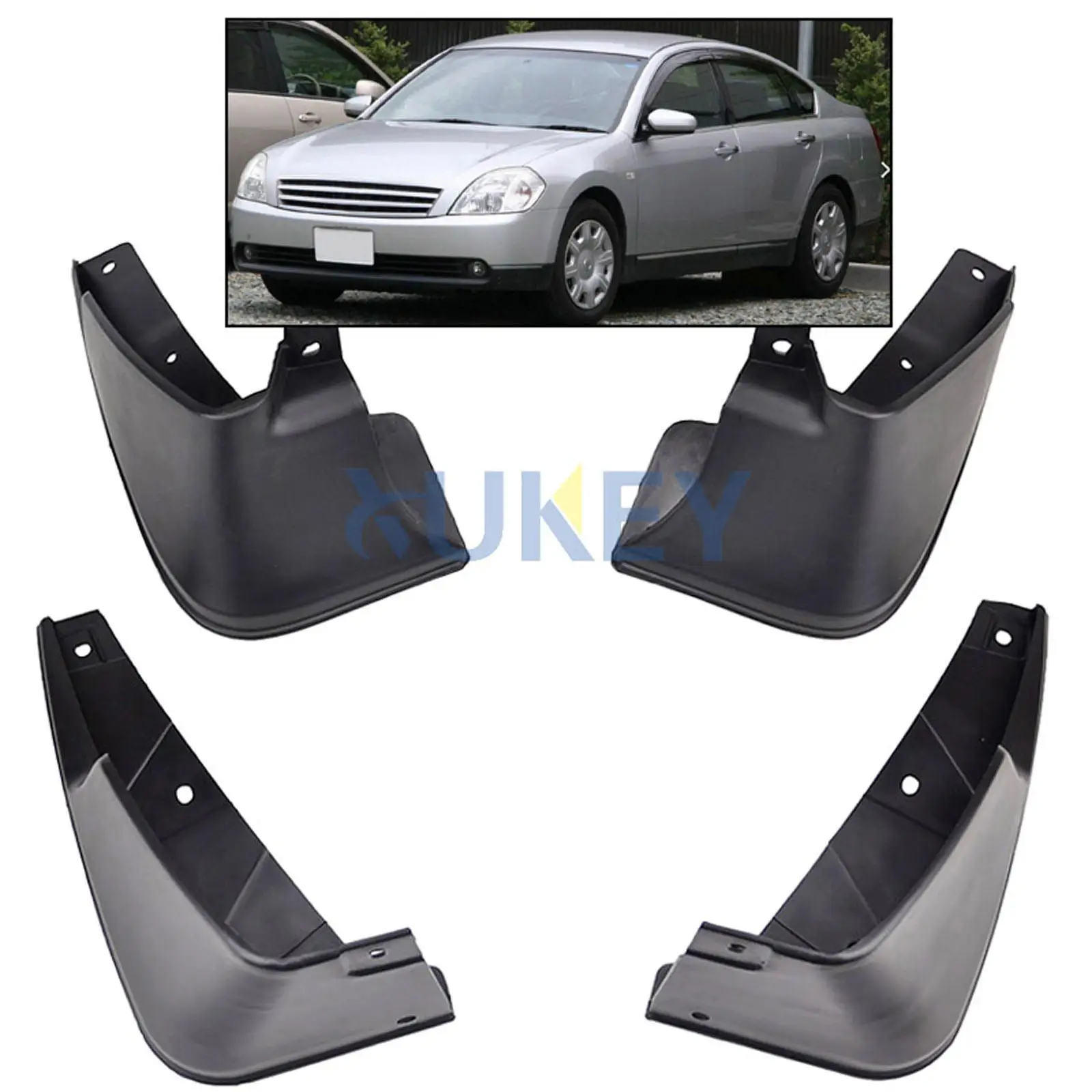 

4pcs For Nissan Teana Maxima Cefiro 2003 - 2008 Molded Front Rear Mud Flaps Splash Guards Fender Exterior Car Accessories J31