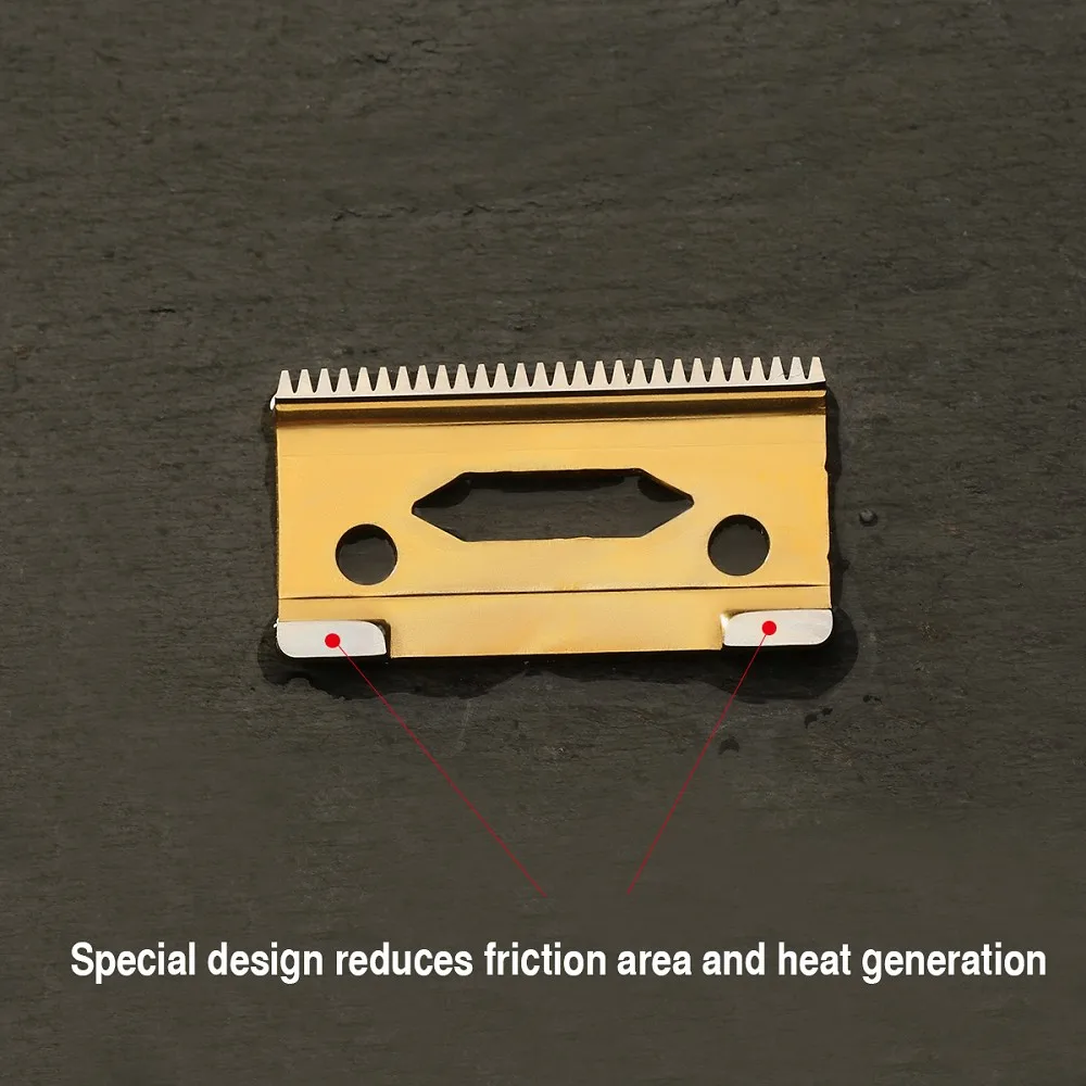 WAHFOX Professional Hair Clipper Blade High Carton Steel Accessories Golden Replacement Movable | Бытовая техника